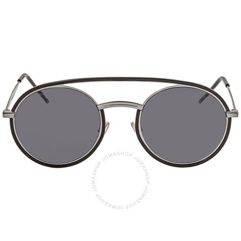 Dior Men's Gray Round Sunglasses DIORSYNTHESIS01 V81/2K